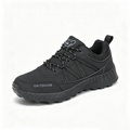 Men's Mesh Hiking Shoes - Lace-Up, Enhanced Support, Wide Toe Box with Arch Support