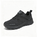 Men's Mesh Hiking Shoes - Lace-Up, Enhanced Support, Wide Toe Box with Arch Support
