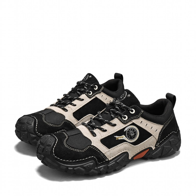 ⏰Limited-Time 70% OFF – Men's Athletic Work Boots - Arch Support, Wide Toe Box, Breathable, Lightweight, Non-Slip, Built for Hiking & Outdoor Use