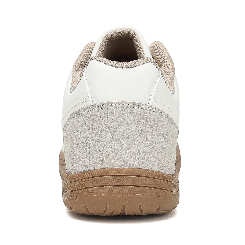 Men's Genuine Leather Walking Shoes - Lace-Up, Maximum Support, Wide Toe Box with Arch Support
