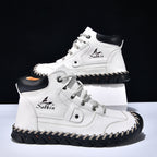 (⏰ 70% OFF – Limited Time Offer) Men’s Comfortable Orthopedic Leather Boots – Arch Support, Shock Absorbing, Wide Toe, Waterproof, Anti-Slip, Breathable, Lightweight & Handmade for Everyday & Outdoor Wear