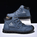 (⏰ 70% OFF – Limited Time Offer) Men’s Comfortable Orthopedic Leather Boots – Arch Support, Shock Absorbing, Wide Toe, Waterproof, Anti-Slip, Breathable, Lightweight & Handmade for Everyday & Outdoor Wear