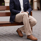 Slip-On Genuine Leather Loafers: Breathable Soft Calfskin, Cloud Cushion Sole for Driving & Business Casual