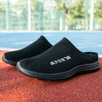 (⏰Limited Time Sale 70% OFF 🔥) Men's Orthopedic Slip-On Loafers Walking Shoes: Casual Canvas Plantar Fasciitis Loafers with Arch Support, Comfortable Orthotic Shoes for Foot and Heel Pain Relief