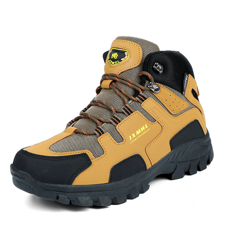 (⏰ Limited Time Sale 70% OFF 🔥) Men's Waterproof Hiking Boots - Breathable Quick-Dry Upper,Mountain Trekking & Outdoor Adventures | All-Terrain Grip & Abrasion-Proof