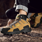 (⏰ Limited Time Sale 70% OFF 🔥) Men's Waterproof Hiking Boots - Breathable Quick-Dry Upper,Mountain Trekking & Outdoor Adventures | All-Terrain Grip & Abrasion-Proof
