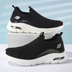 （🔥Big-Brand Comfort – 70% OFF Sale🔥）Men’s Wide Orthopedic Comfort Work Shoes – Lightweight Arch Support for Walking & Casual Wear