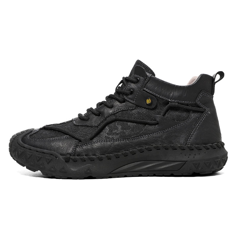 Men’s Sneakers – Trail Running, Walking & Hiking Shoes | Breathable, Anti-Slip, Puncture-Proof, Wide Toe Box, Ankle Support