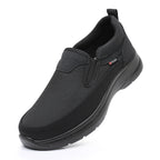 Men's Slip-On Breathable Running Shoes with Arch Support Walking Sneakers