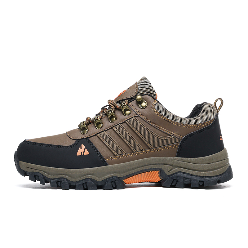 (💥Hot-Selling : 70% OFF Sale!🔥) Men’s Leather Hiking & Outdoor Shoes – Orthopedic Comfort, Non-Slip, Lightweight, Breathable, Durable 3 Years