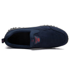 (⏰Last Day 70% OFF🔥) Veteran-Recommended Men's Slip-On Work Shoes – Cushioned Comfort, Arch Support, Non-Slip, Lightweight, All-Day Stability