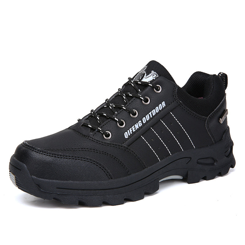 (💥Hot-Selling : 70% OFF Sale!🔥)Men’s Leather Hiking & Outdoor Shoes – Orthopedic Comfort, Non-Slip, Lightweight, Breathable, Durable 3 Years