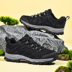 Men's Outdoor Hiking Work Boots - Slip-Resistant & Abrasion-Proof for Mountain/Construction