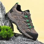 Men's Outdoor Hiking Work Boots - Slip-Resistant & Abrasion-Proof for Mountain/Construction