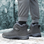 Men’s Waterproof Winter Boots | Warm Lining, Non-Slip Sole, Wide Fit