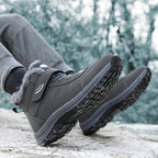 Men’s Waterproof Winter Boots | Warm Lining, Non-Slip Sole, Wide Fit