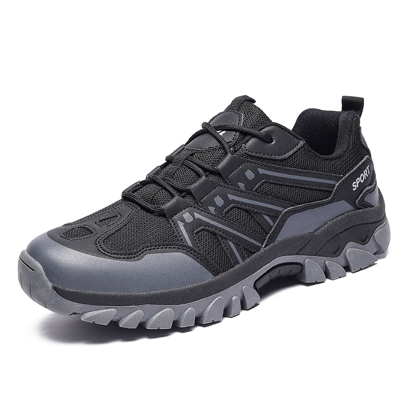 Men’s Trail Hiking Shoes – Lightweight Breathable Quick-Dry, Multi-Terrain Grip, Arch-Support Cushioning, Protective Toe