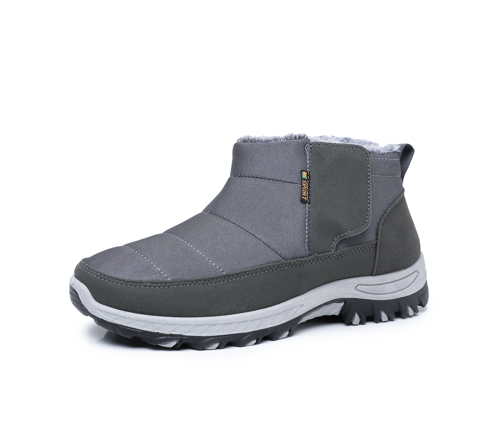 Unisex Fall/Winter Thermal-Lined Snow Boots – Waterproof, Non-Slip All-Terrain Hiking & Casual Shoes with Arch Support