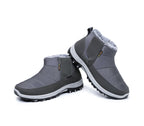 Unisex Fall/Winter Thermal-Lined Snow Boots – Waterproof, Non-Slip All-Terrain Hiking & Casual Shoes with Arch Support