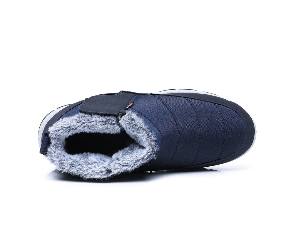 Unisex Fall/Winter Thermal-Lined Snow Boots – Waterproof, Non-Slip All-Terrain Hiking & Casual Shoes with Arch Support