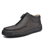 Men's Vintage Outdoor Work Boots – Orthopedic Comfort, Handcrafted Stitching, Waterproof & Non-Slip, Relieves Foot Pain