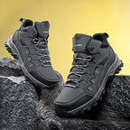 Orthopedic Hiking Boots for Men – Waterproof, Arch Support, Pain-Relief Comfort for Plantar Fasciitis & Foot Ailments