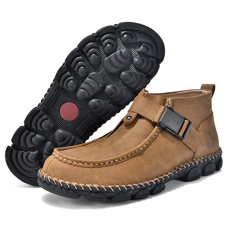 Men’s Orthopedic Safety Work & Walking Shoes – Pain Relief, Arch & Joint Support, Non-Slip, Waterproof, Shock Absorbing, Spark-Proof & Durable Comfort