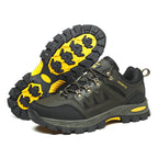 Men's Outdoor Hiking Work Boots - Slip-Resistant & Abrasion-Proof for Mountain/Construction