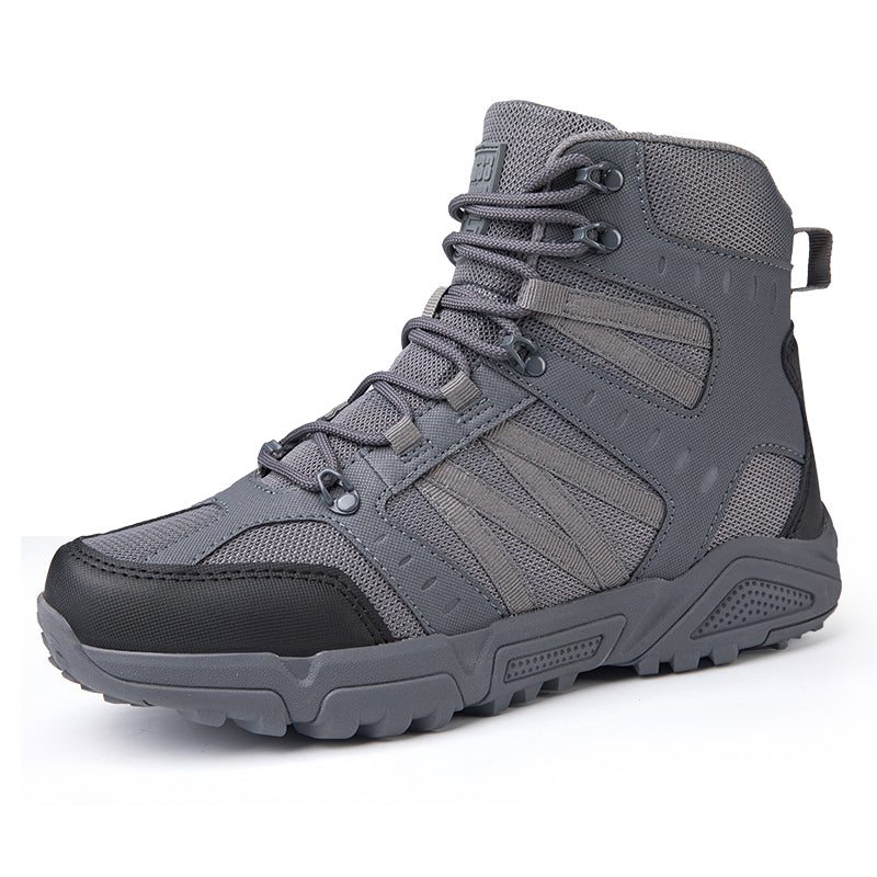 Men’s Tactical Work & Hiking Boots – High Ankle Support, Slip-Resistant, All-Day Pain Relief Comfort