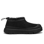 Men's Winter Warmth Wool Snow Boots Waterfoor Non-Silp Cotton Boots Orthopedic Support Winter Slippers