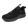 Men‘s’ Slip-On Running Walking Shoes - Zero Laces Comfort, Non-Slip Traction & Cushioned Support