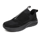 Men‘s’ Slip-On Running Walking Shoes - Zero Laces Comfort, Non-Slip Traction & Cushioned Support