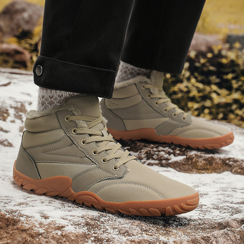 Non-Slip Barefoot Boots For Men - Comfort & Warm Design