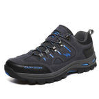 Men’s Suede Waterproof Hiking Shoes – Wide Fit, Breathable, High-Traction Outsole---new