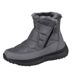 Men’s Puffer Winter Boots – Windproof & Waterproof, Non-Slip, Warm Fur-Lined Easy-Zip Snow Boots