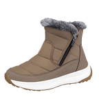 Men’s Puffer Winter Boots – Windproof & Waterproof, Non-Slip, Warm Fur-Lined Easy-Zip Snow Boots