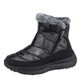 Men’s Puffer Winter Boots – Windproof & Waterproof, Non-Slip, Warm Fur-Lined Easy-Zip Snow Boots