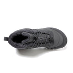 Men’s Fur Lined Winter Work Boots, Non-Slip Insulated Hiking Ankle Boots