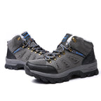 Men’s Warm-Lined Wide Fit Hiking Shoes – Waterproof, Non-Slip & Cushioned Arch Support for Winter Comfort
