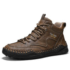Men’s Non-Slip Hiking & Work Shoes, Wide Fit, Arch Support, Cushioned, Waterproof