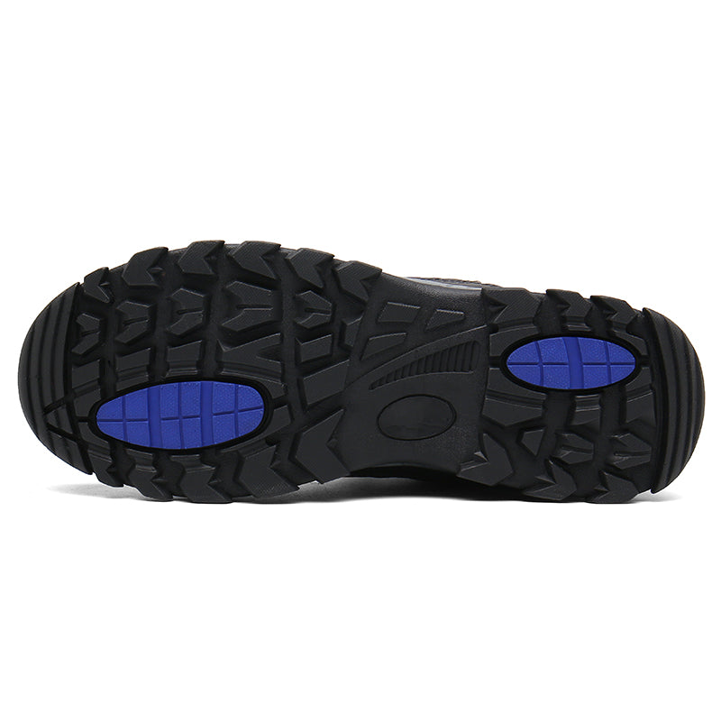 Men’s Non-Slip Hiking & Work Shoes, Wide Fit, Arch Support, Cushioned, Waterproof