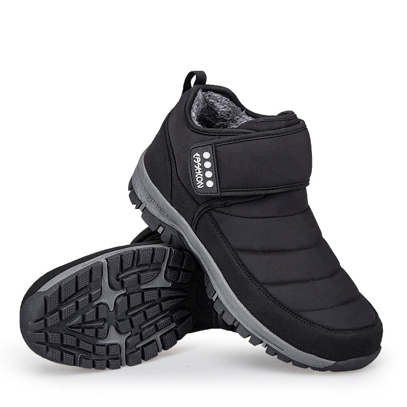 Men Combat Boots Waterproof Non-Slip Hiking Boots Anti-Puncture Anti-Sprain Work Boots