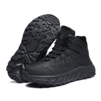 Men's Waterproof Hiking Boots - Breathable Quick-Dry Upper,Mountain Trekking & Outdoor Adventures | All-Terrain Grip & Abrasion-Proof