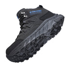 Men's Waterproof Hiking Boots - Breathable Quick-Dry Upper,Mountain Trekking & Outdoor Adventures | All-Terrain Grip & Abrasion-Proof