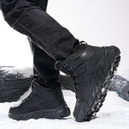 Men's Waterproof Hiking Boots - Breathable Quick-Dry Upper,Mountain Trekking & Outdoor Adventures | All-Terrain Grip & Abrasion-Proof