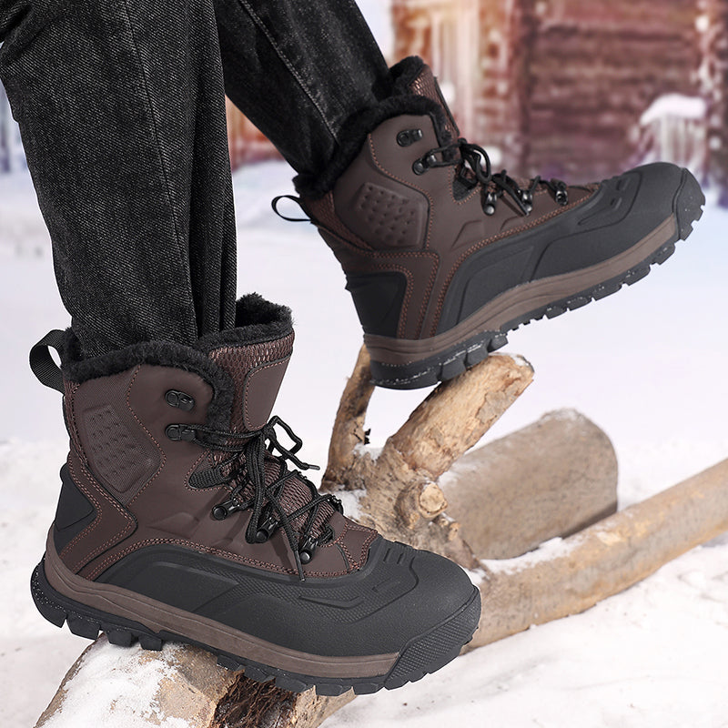 Men’s Insulated Winter Hunting Boots – Extreme Cold Protection, Toe-Warming Design & Ice-Grip Outsole for Long Hours in Snow