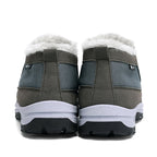 Men’s Warm Slip-On Winter Ankle Boots – Water-Repellent Upper, Windproof, Non-Slip Rubber Sole