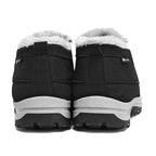 Men’s Warm Slip-On Winter Ankle Boots – Water-Repellent Upper, Windproof, Non-Slip Rubber Sole