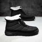 Men's Combat Boots Waterproof Non-Slip Hiking Boots Anti-Puncture Anti-Sprain Work Boots