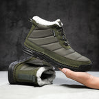 Men's Combat Boots Waterproof Non-Slip Hiking Boots Anti-Puncture Anti-Sprain Work Boots